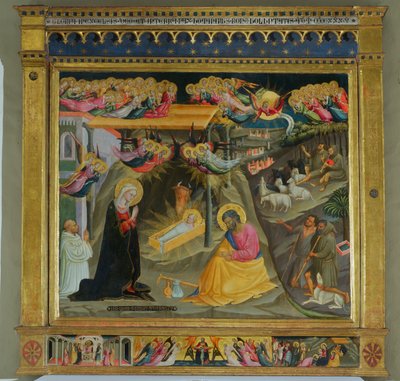 Nativity by Bicci di Lorenzo